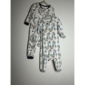 Lot of Two Nest Designs Footless Sleep Sack Size Medium 2.5 TOG VGUC